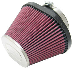 K&N RC-1680 UNIVERSAL Clamp-On Air Filter 99.5MM FLG, 191MM B X 113MM T, 161MM H Photo-0
