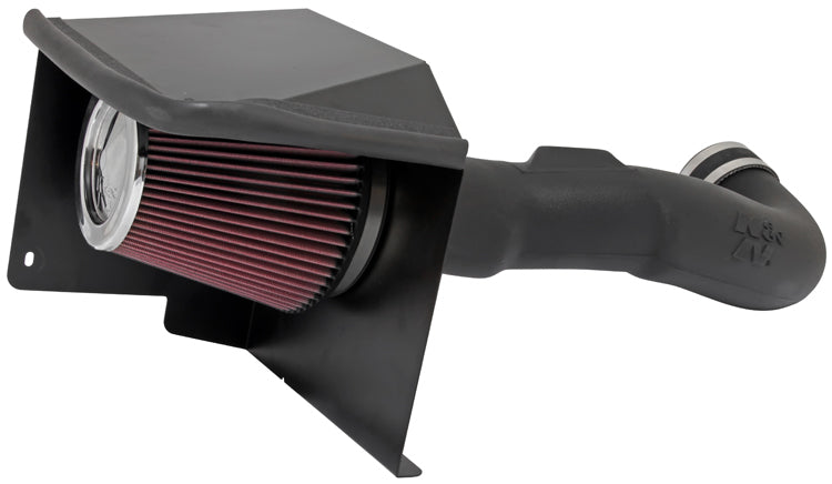 K&N 57-3070 Performance Air Intake System CHEVROLET SILVERADO; V8, 2009-2011 Photo-0