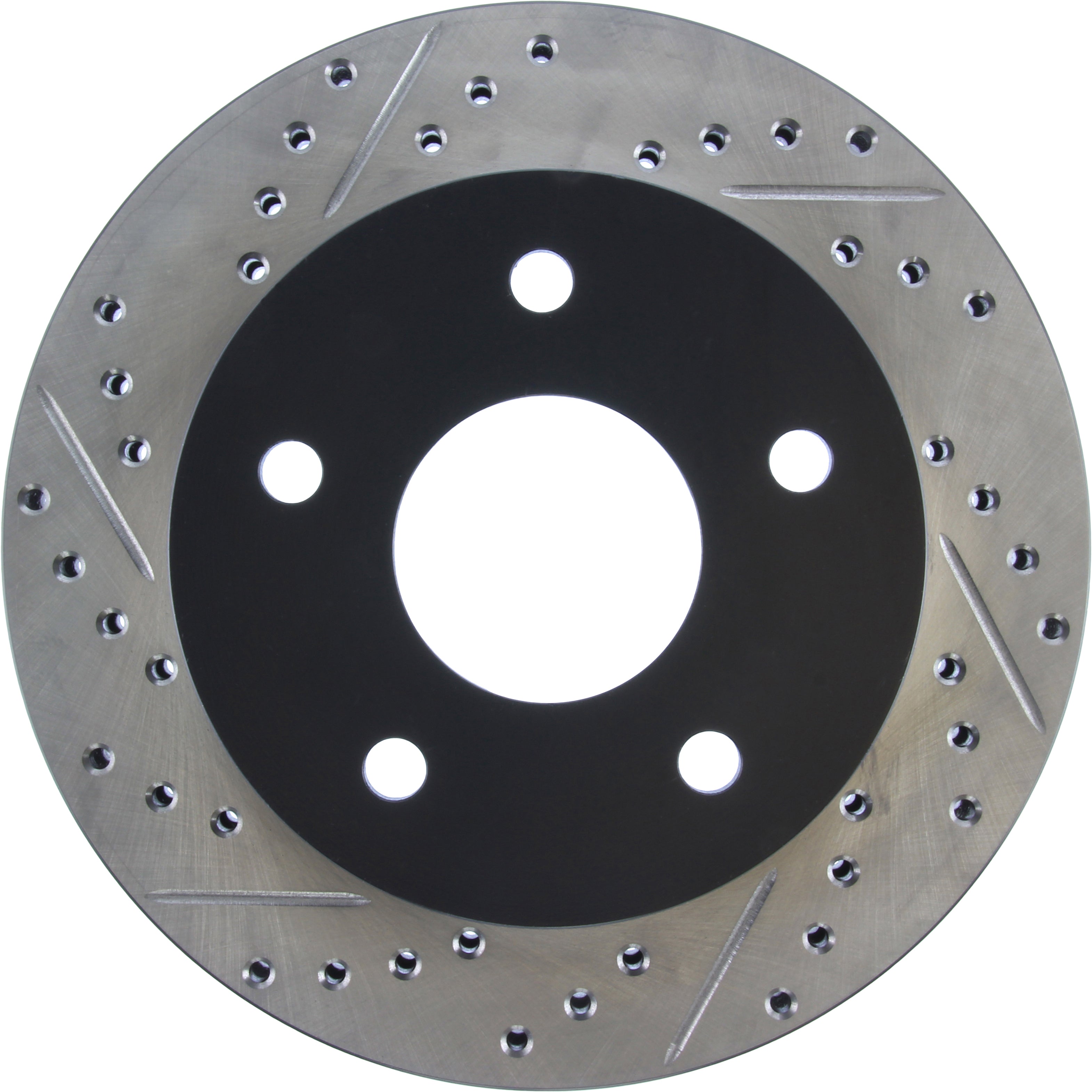 STOPTECH 127.67048R Front Sport Drilled & Slotted Rotor Right DODGE Ram 1500/Ramcharger 2000-2001 Photo-1