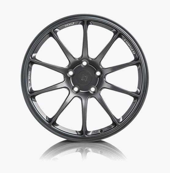 TITAN 7 TR101895040511473MB Wheel forged T-R10 SUBARU WRX STI 18x9,5 Off 40 5x114.3 73 Machine Black Photo-0