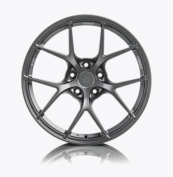 TITAN 7 TS501810522511473ST Wheel rim T-S5 for MITSUBISHI EVO X 18x10.5 Off 22 5x114.3 73 Photo-0