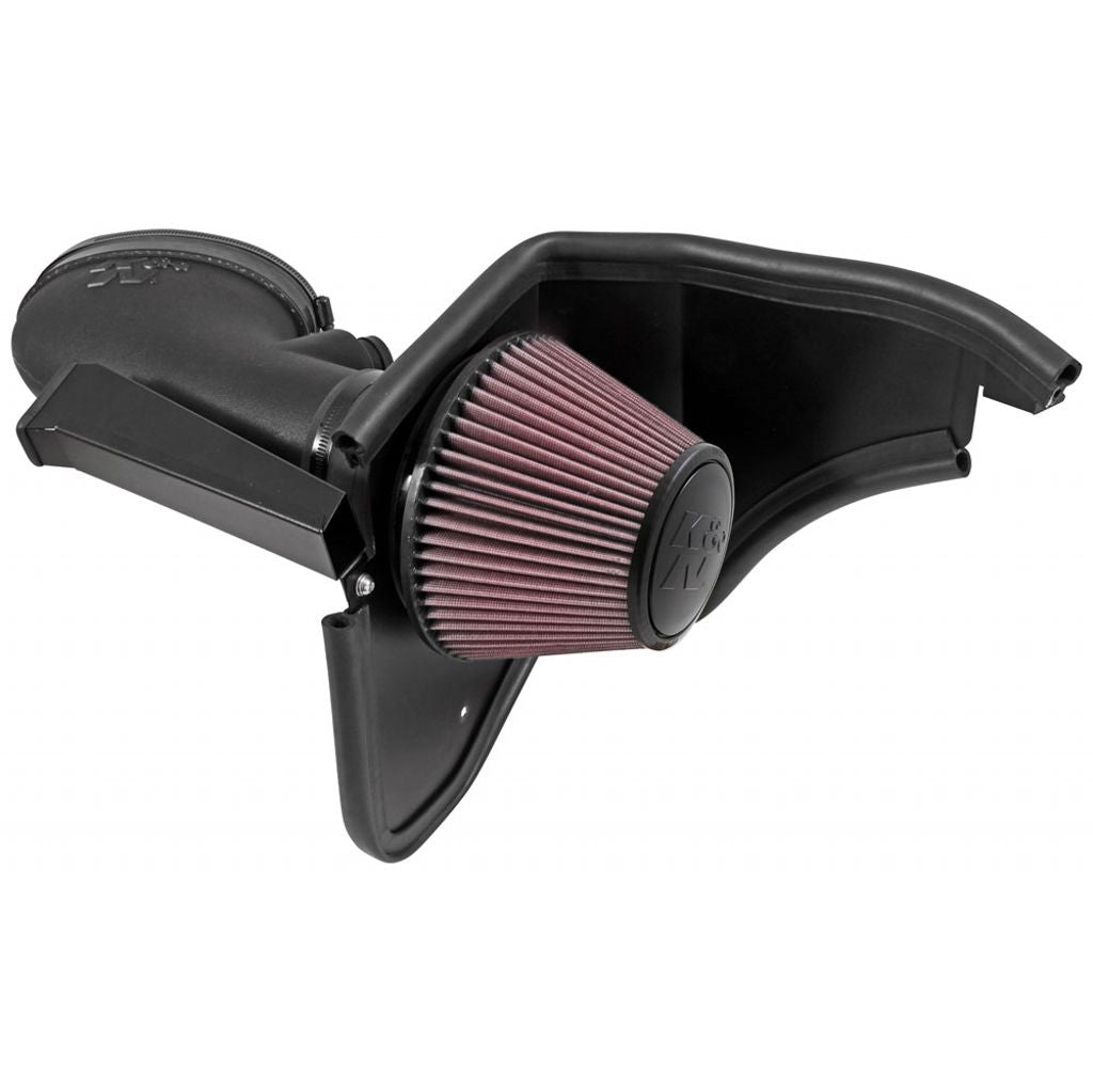 K&N 63-1116 Performance Air Intake System AIRCHARGER; BMW M3 V8-4.0L F/I, 2008-2013 Photo-0