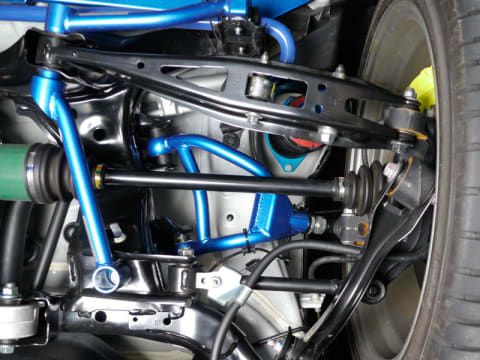 CUSCO 965 474 L Adjustable rear upper arms for TOYOTA GT86/GR86, SUBARU BRZ Photo-1