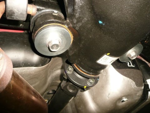 CUSCO 965 928 A Differential mount collar for TOYOTA GR86, SUBARU BRZ Photo-1