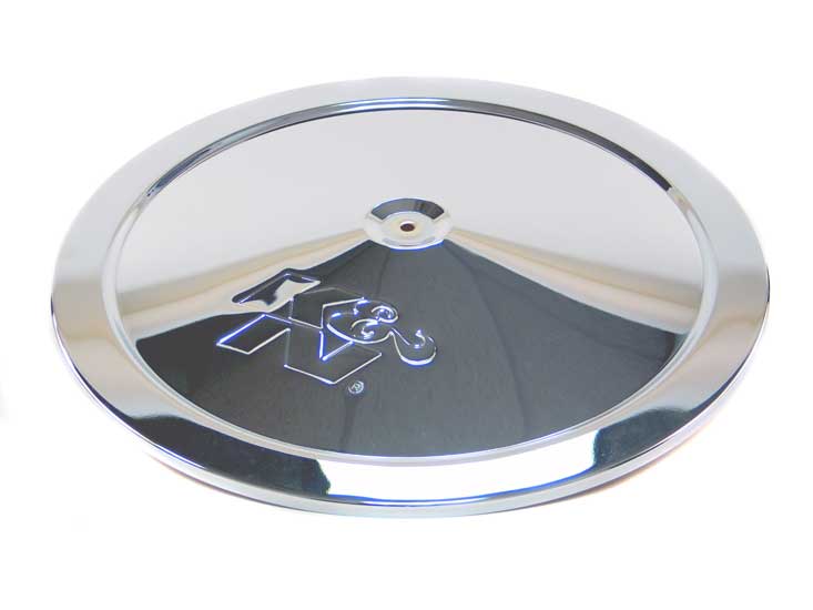 K&N 07377 16 Inch Top PlateTP; 16"OD CHROMED STEEL Photo-2