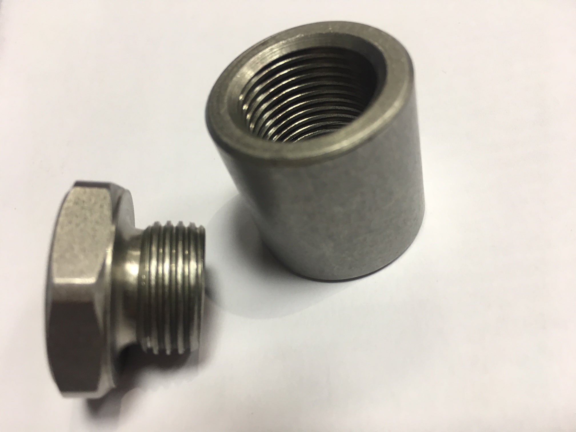 INNOVATE 38380 Exhausttended Bung & Plug (1 inch) Stainless Steel Photo-1