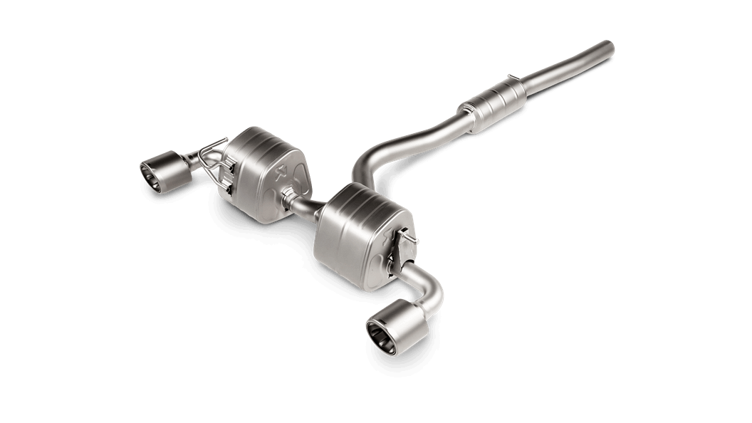 AKRAPOVIC S-TY/T/2 Slip-On Race Line (Titanium) TOYOTA GR YARIS 2020 Photo-0