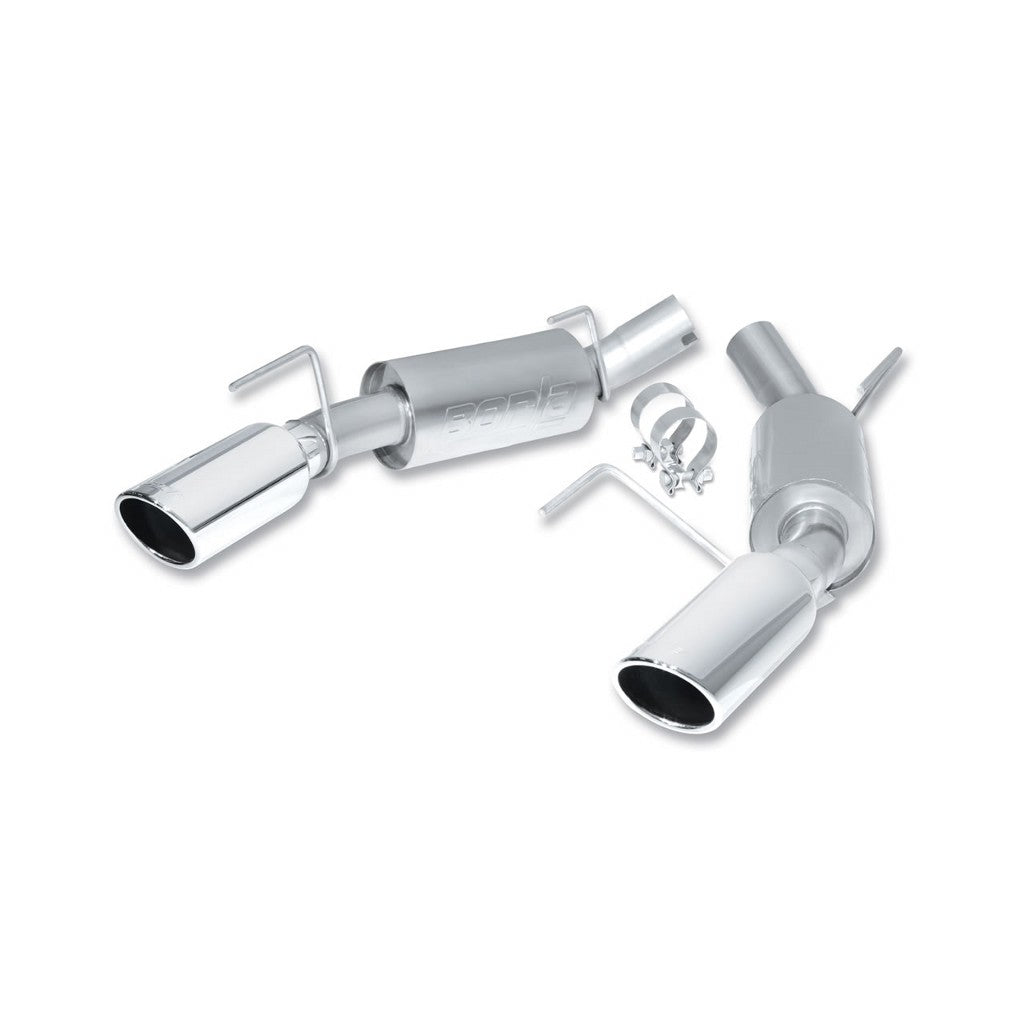 BORLA 11784 Rear Section, Shelby Mustang GT500 V8-5.4L SC, Tip №36, 2010, sound Multi-Core Photo-0