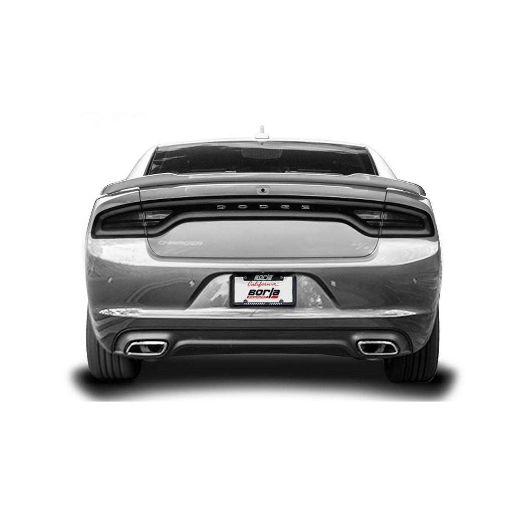 BORLA 140636 Cat-Back Exhaust System, 300C / Charger R / T V8-5.7L RWD, Nozzle # 44, 2015, S-Type Sound Photo-1