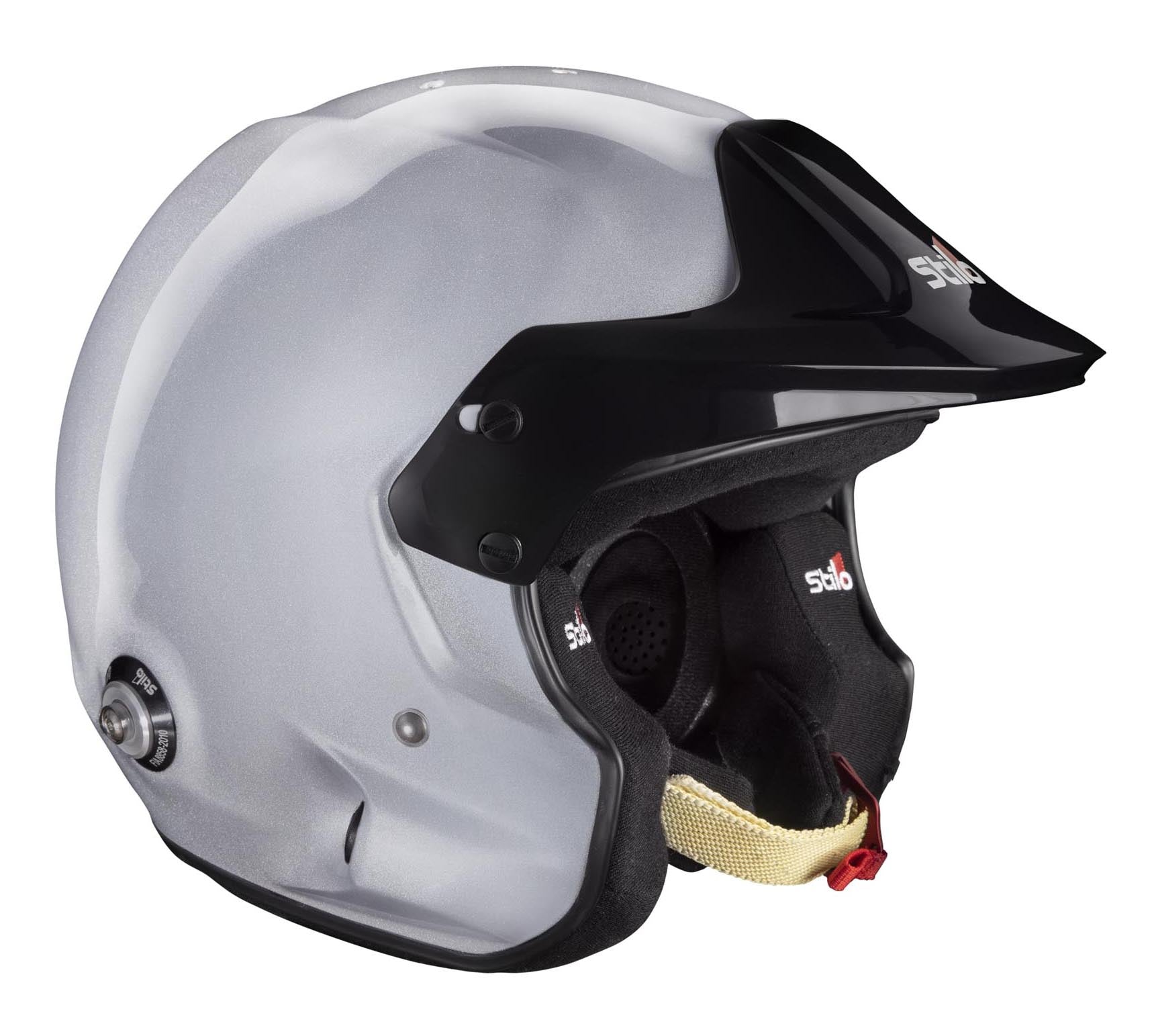 STILO AA0112AG2T64 Venti TROPHY JET Composite Racing helmet, HANS, FIA/SNELL 2020, silver, size 64 Photo-1