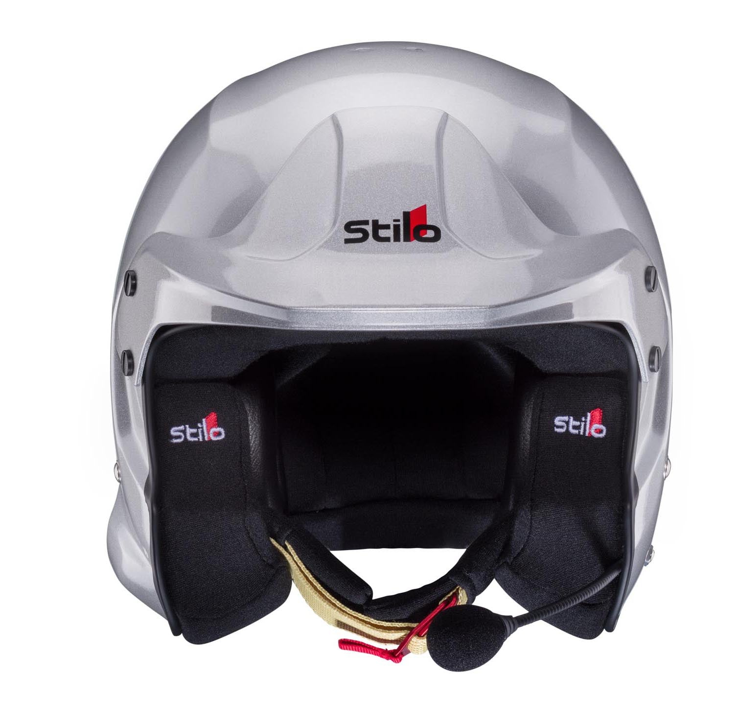 STILO AA0112EG2T63 Venti TROPHY PLUS Racing helmet, open face, intercom, FIA/Snell 2020, silver, size 63 Photo-0