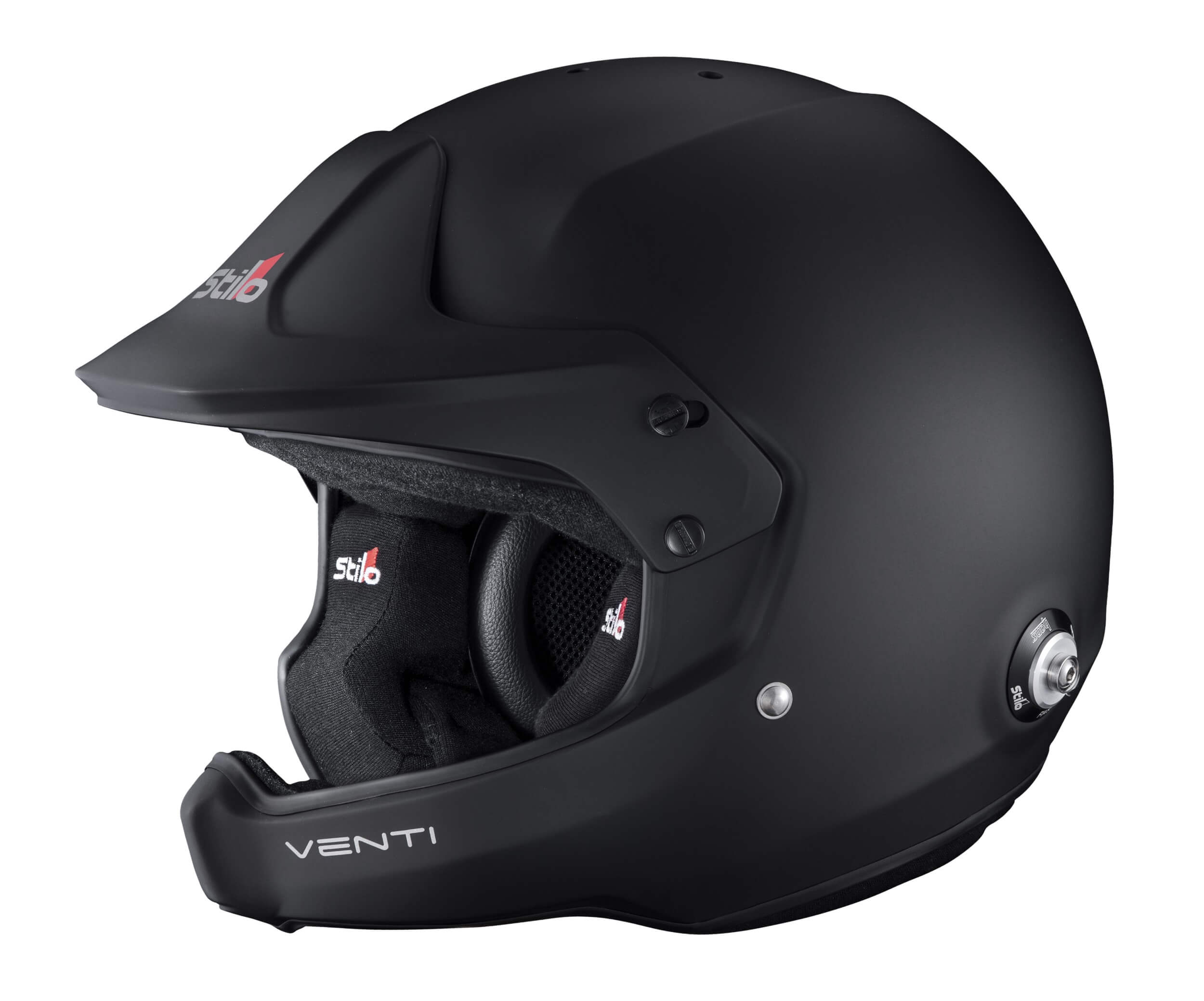 STILO AA0220CG2T640401 Venti WRC Composite Turismo Helmet, open face, Snell SA2020/FIA, black, size 64 Photo-1