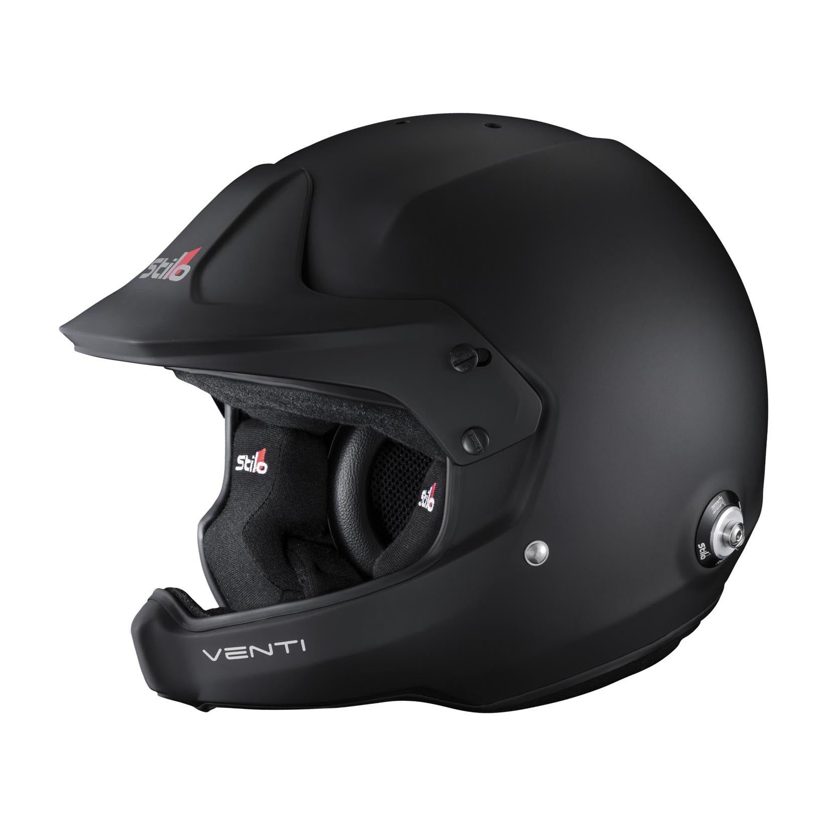 STILO AA0220BG2T580401 Venti WRC DES Composite Rally Racing helmet, FIA/SNELL 2020, matt black, size 58 Photo-2