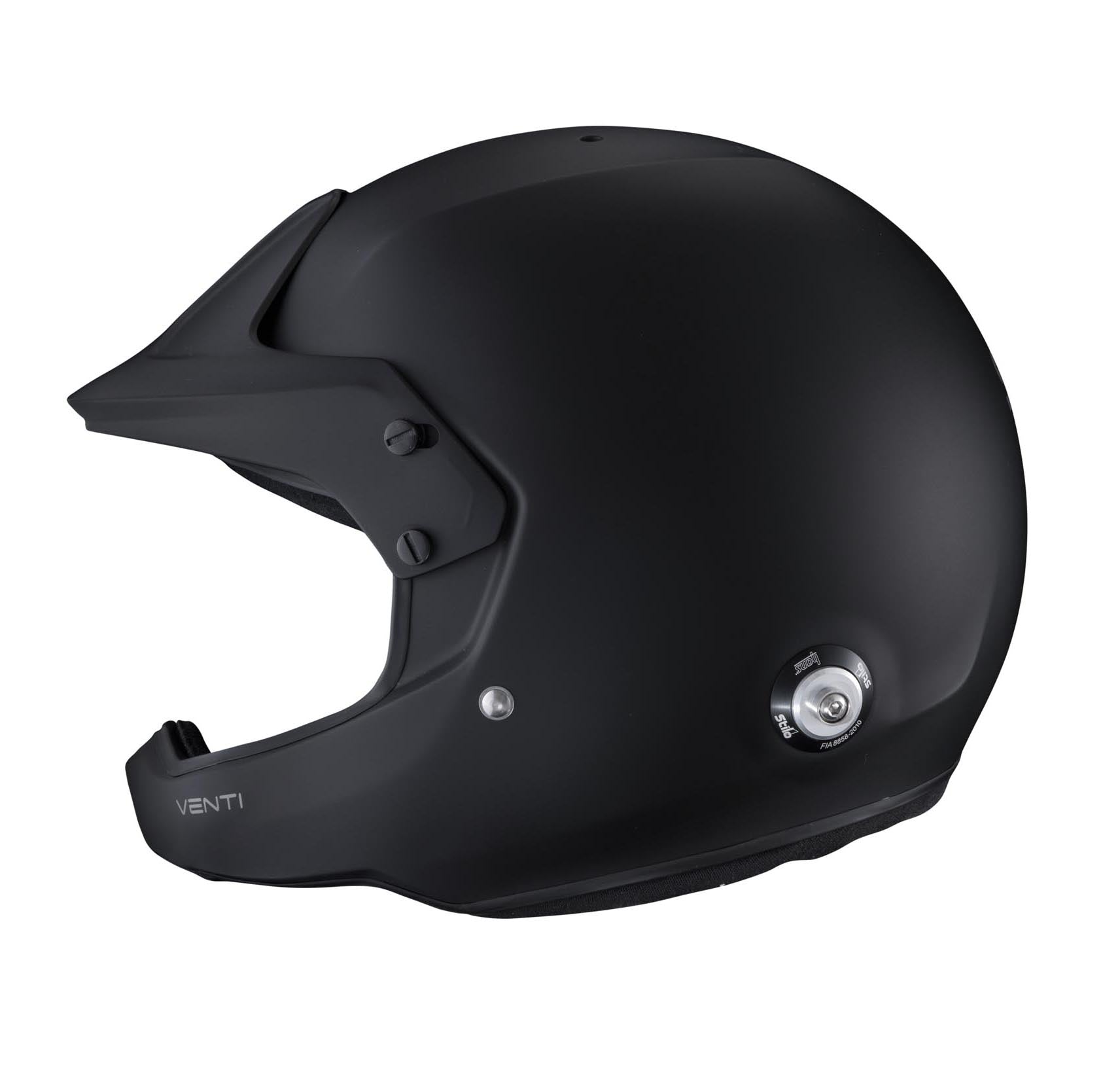 STILO AA0220BG2T580401 Venti WRC DES Composite Rally Racing helmet, FIA/SNELL 2020, matt black, size 58 Photo-4