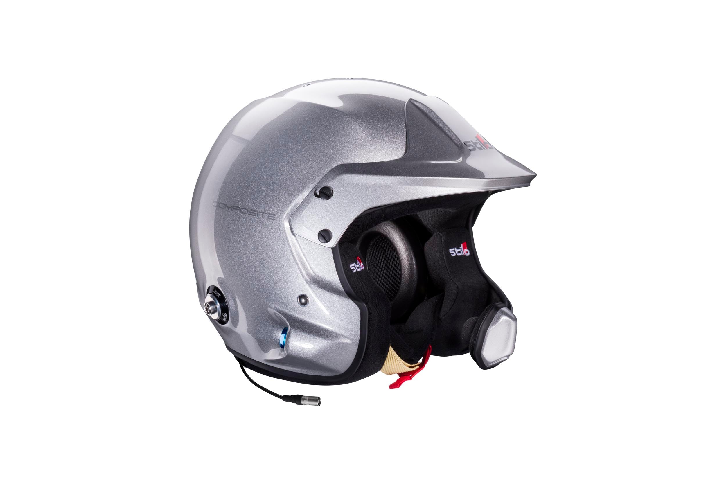 STILO AA0220CG2T54 Venti WRC Composite Turismo Helmet, open face, Snell SA2020/FIA, silver, size 54 Photo-0
