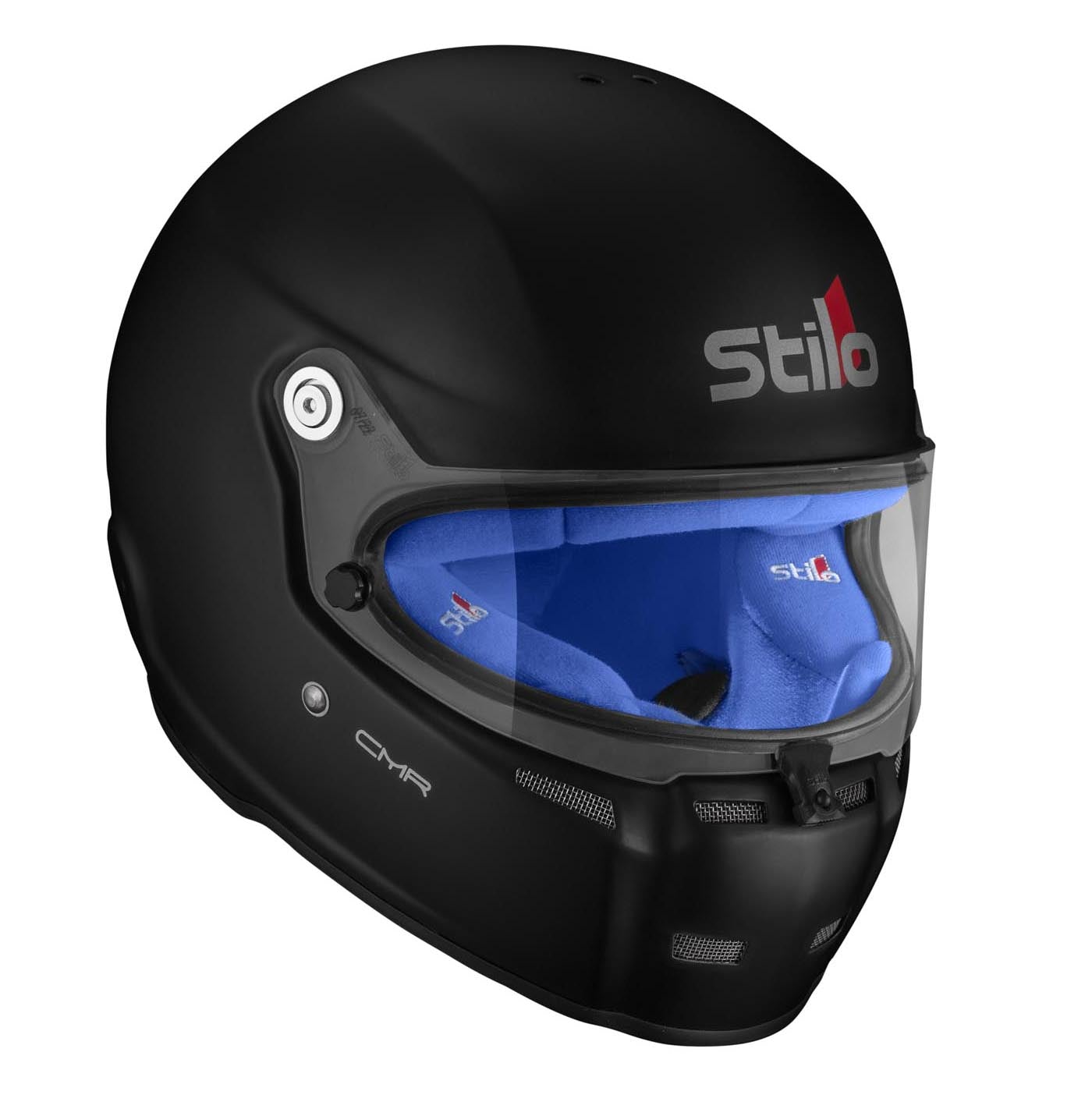 STILO AA0719AH2P56BLU Karting helmet ST5 CMR, Snell CMR2016, matt black/blue inner, size 56 Photo-1