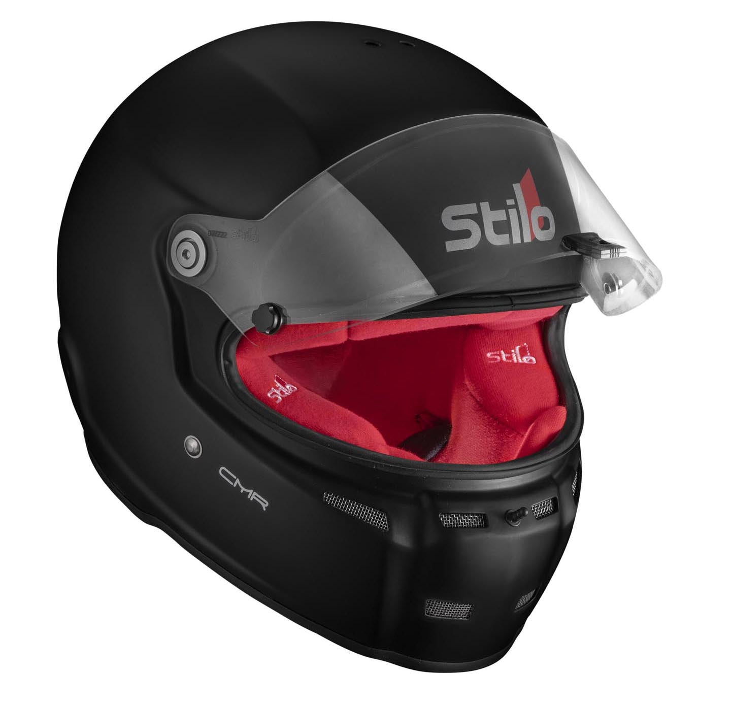 STILO AA0719AH2P59RED Karting helmet ST5 CMR, Snell CMR2016, matt black/red inner, size 59 Photo-1