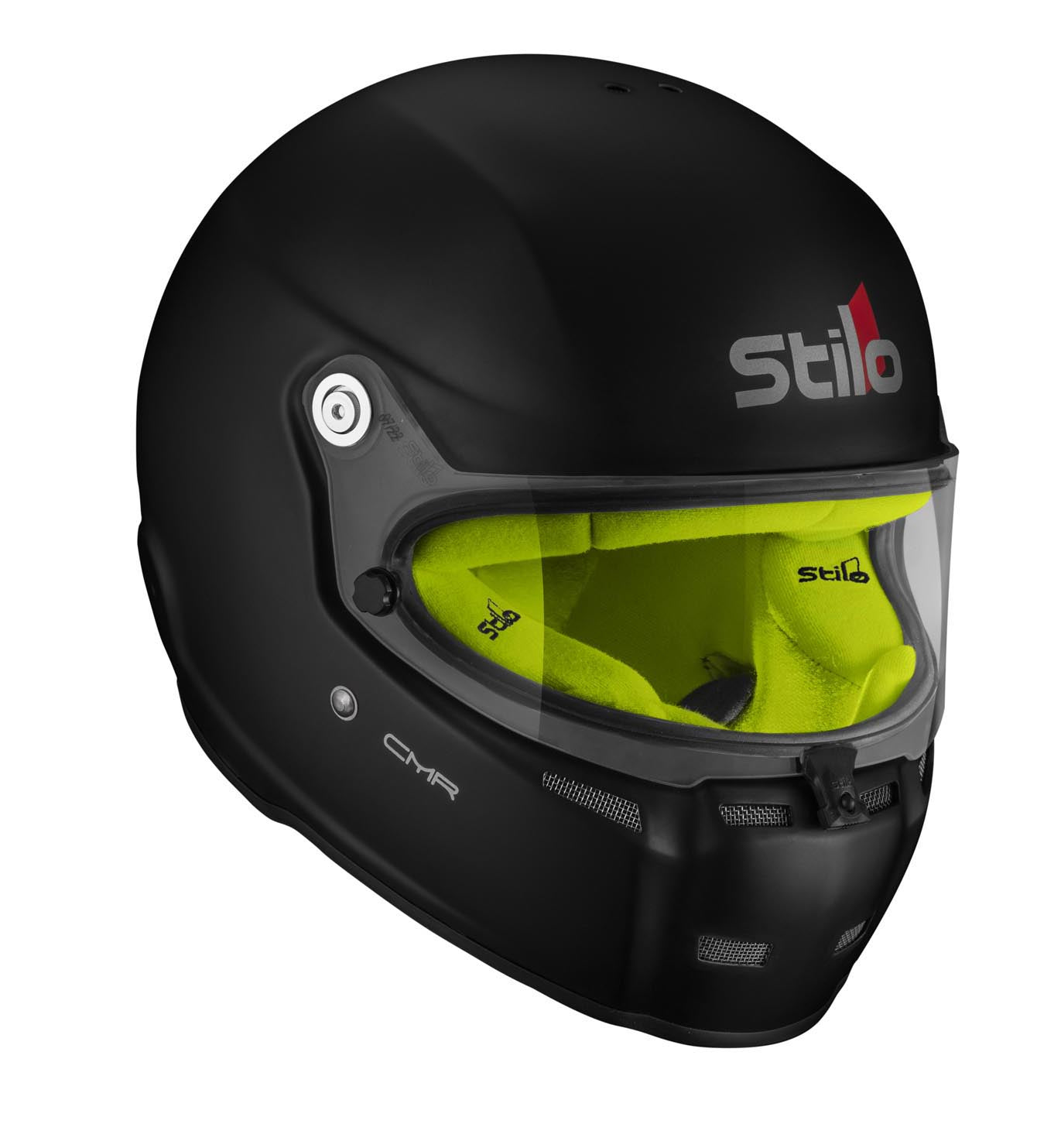 STILO AA0719AH2P54YEL Karting helmet ST5 CMR, Snell CMR2016, matt black/yellow inner, size 54 Photo-2
