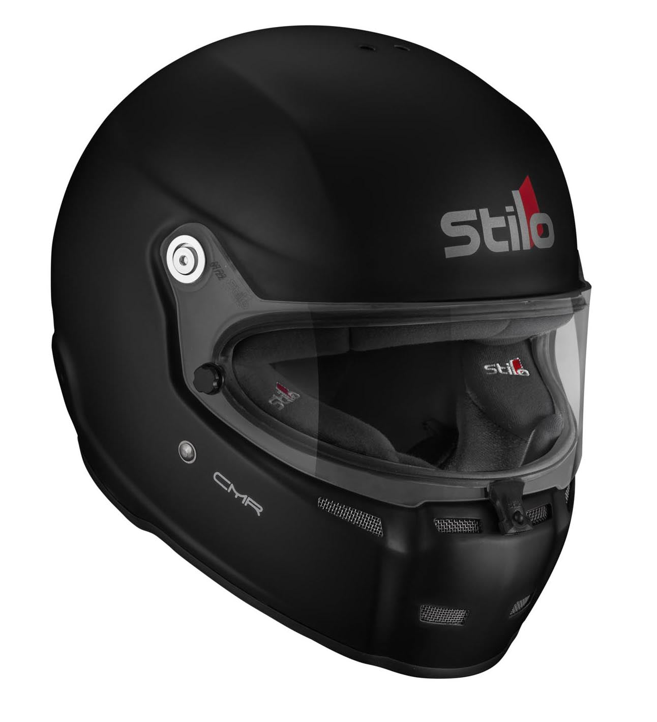 STILO AA0719AH2P56 Karting helmet ST5 CMR, Snell CMR2016, matt black/black inner, size 56 Photo-2