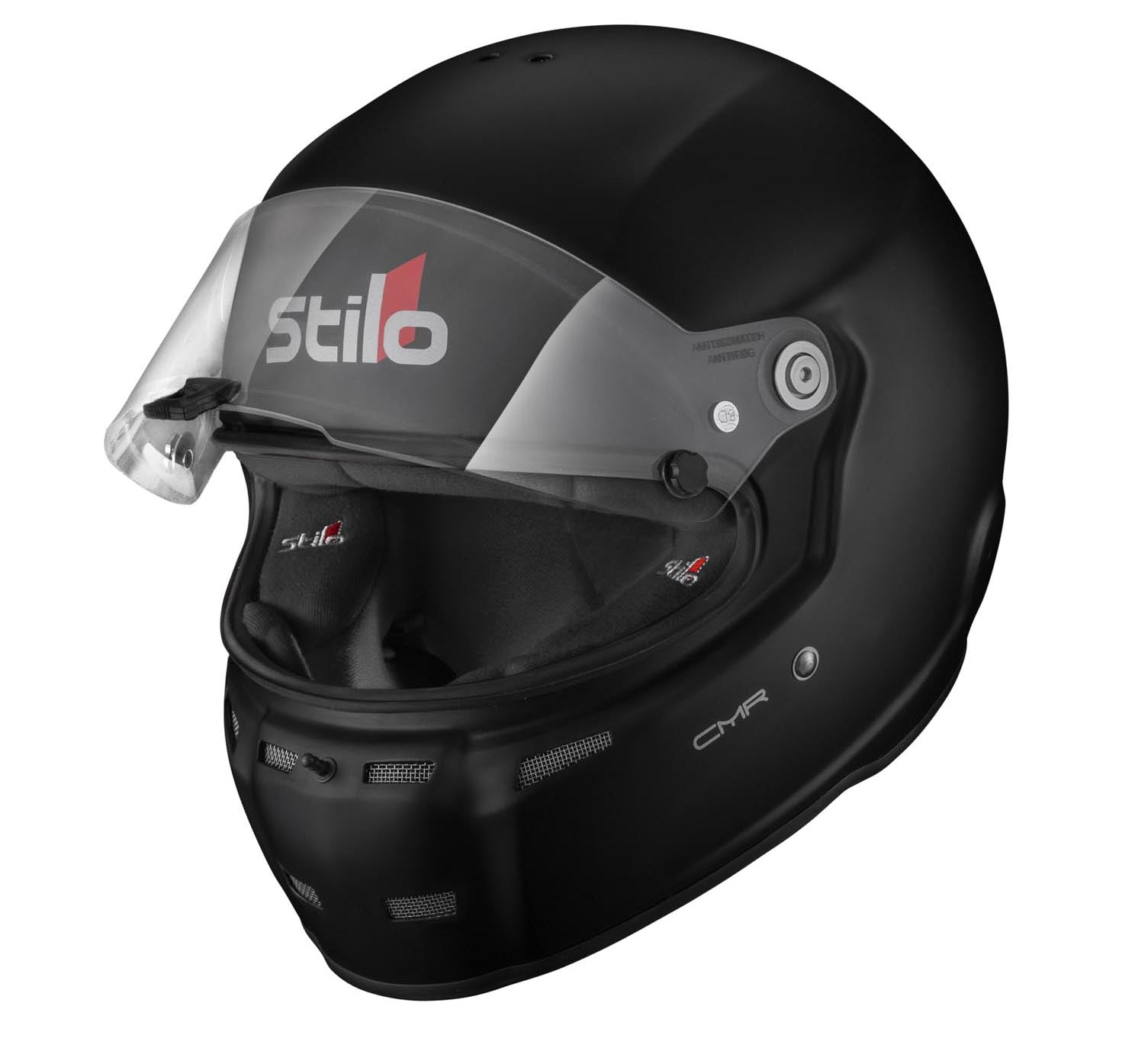 STILO AA0719AH2P55 Karting helmet ST5 CMR, Snell CMR2016, matt black/black inner, size 55 Photo-3