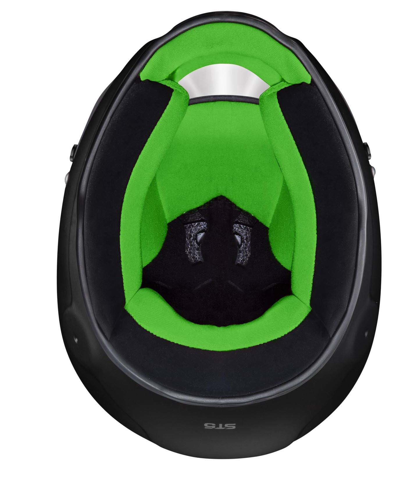 STILO AA0719AH2P54GRE Karting helmet ST5 CMR, Snell CMR2016, matt black/green inner, size 54 Photo-5