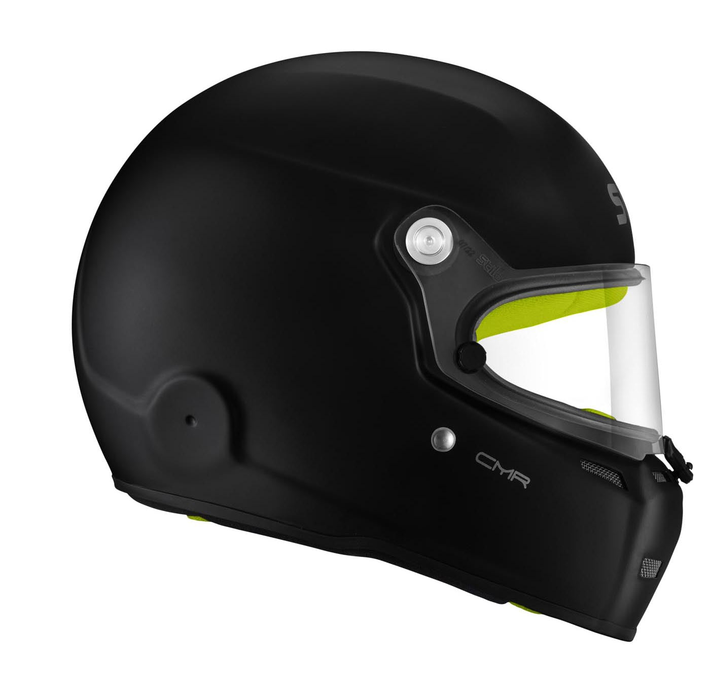 STILO AA0719AH2P54YEL Karting helmet ST5 CMR, Snell CMR2016, matt black/yellow inner, size 54 Photo-6