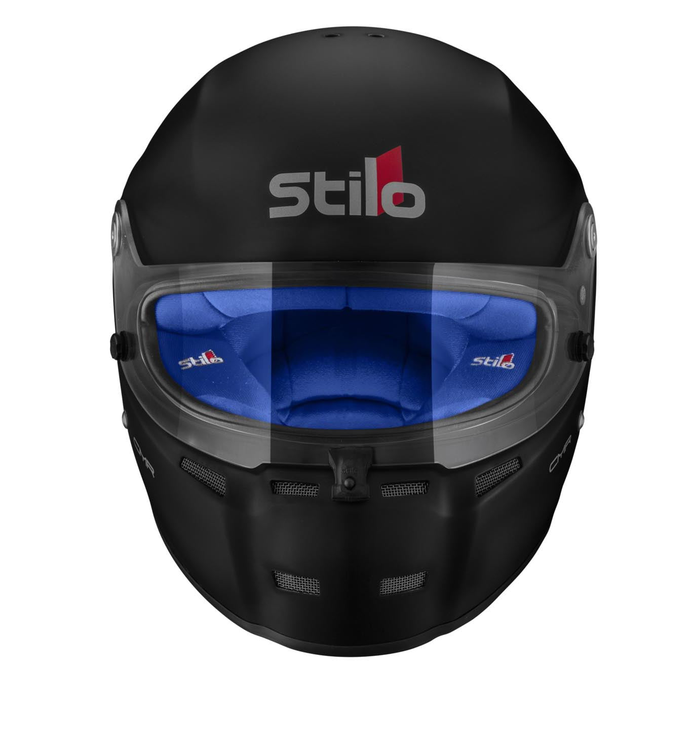 STILO AA0719AH2P55BLU Karting helmet ST5 CMR, Snell CMR2016, matt black/blue inner, size 55 Photo-6