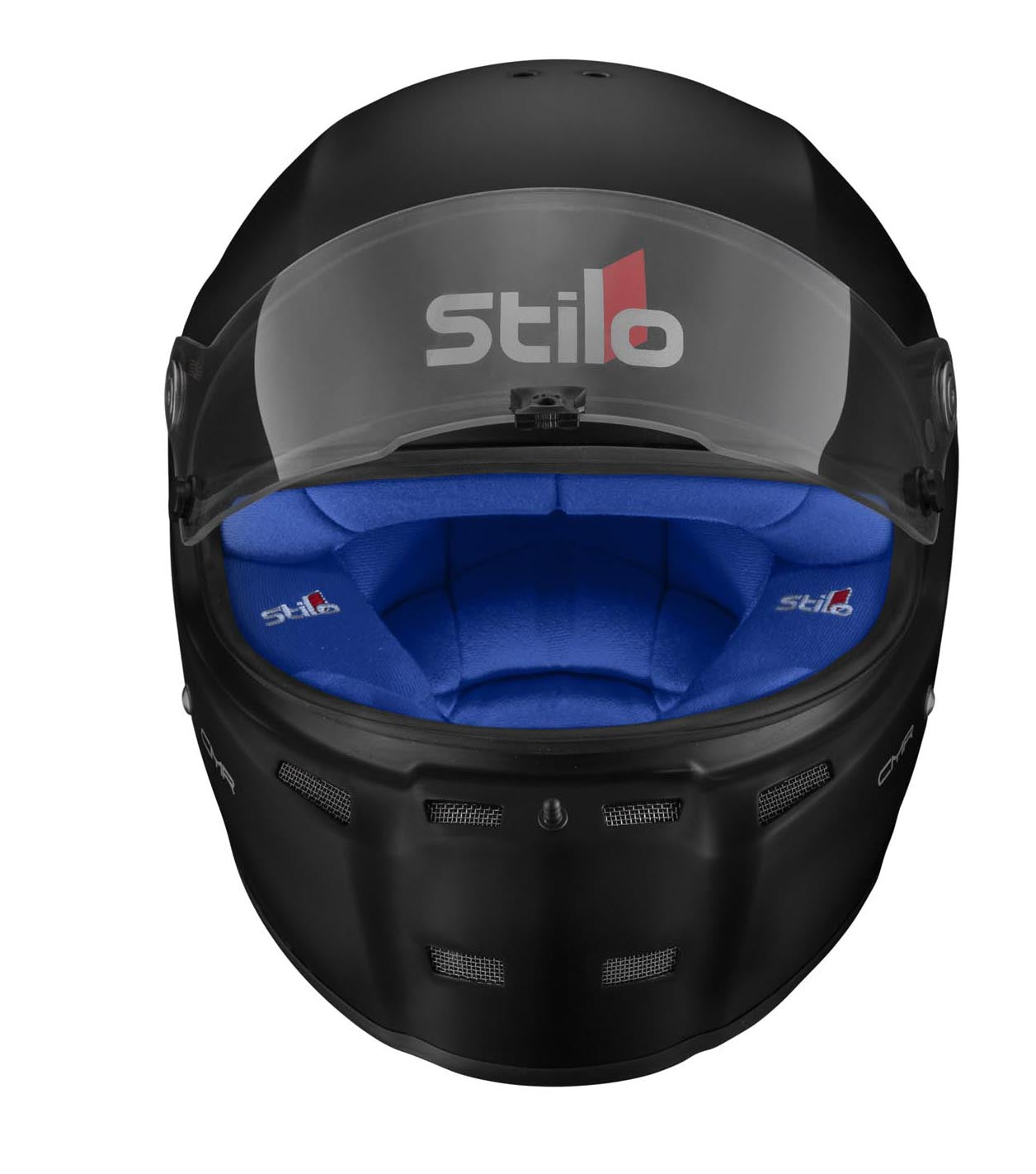 STILO AA0719AH2P55BLU Karting helmet ST5 CMR, Snell CMR2016, matt black/blue inner, size 55 Photo-0