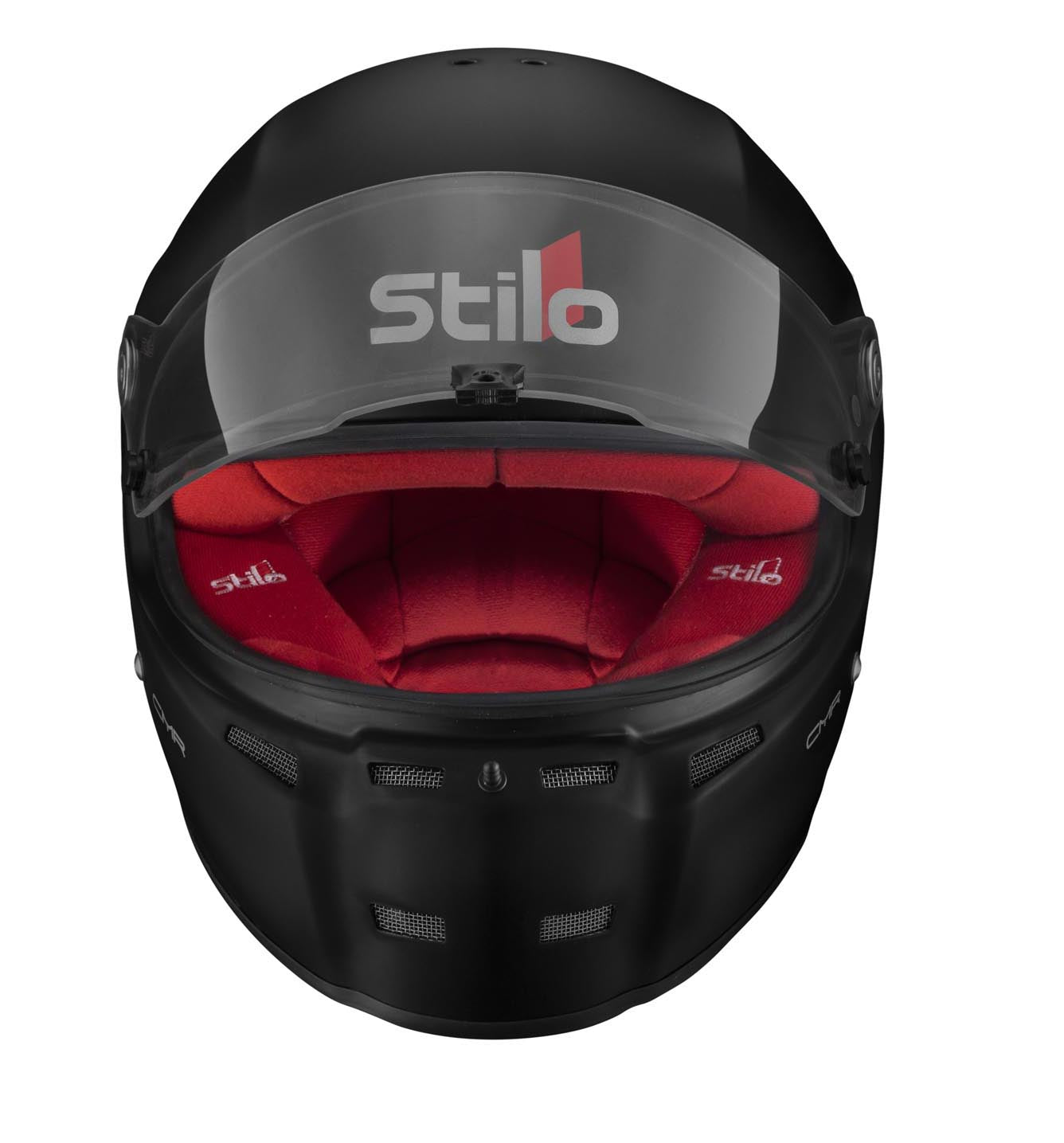STILO AA0719AH2P56RED Karting helmet ST5 CMR, Snell CMR2016, matt black/red inner, size 56 Photo-0