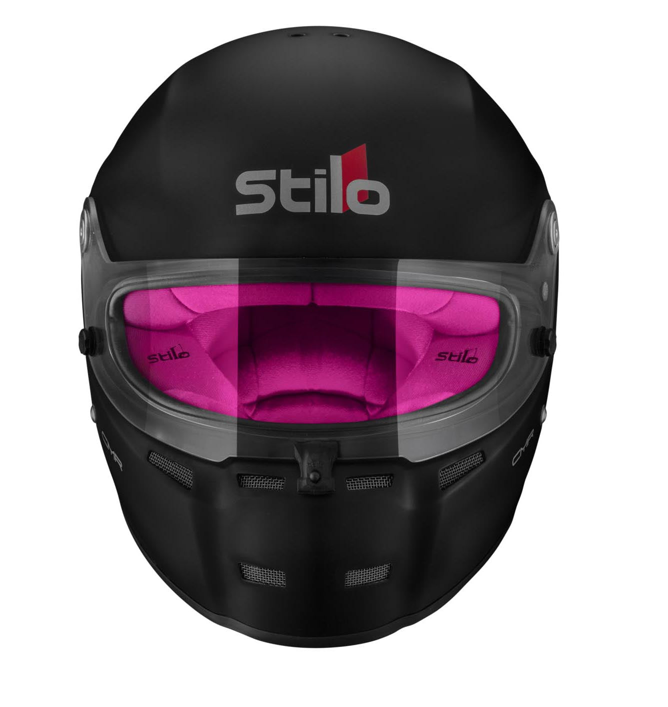 STILO AA0719AH2P55PNK Karting helmet ST5 CMR, Snell CMR2016, matt black/pink inner, size 55 Photo-7