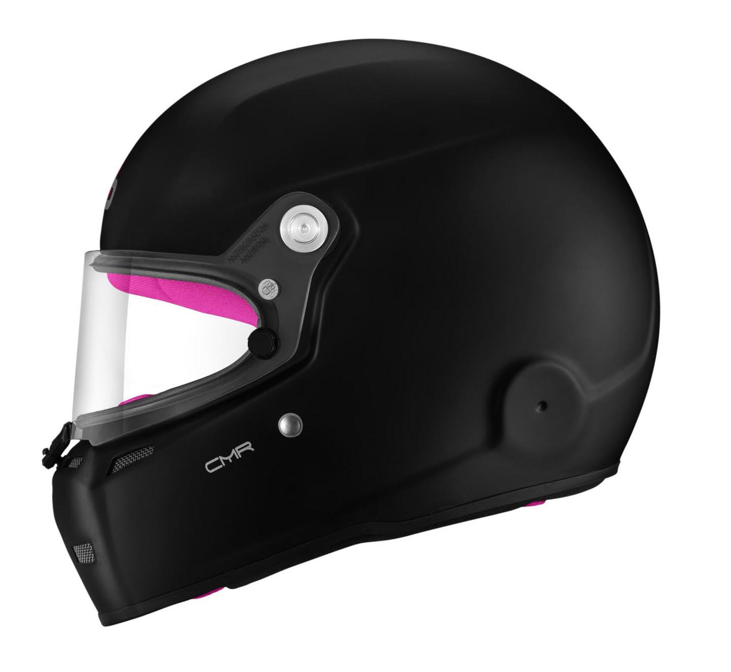 STILO AA0719AH2P55PNK Karting helmet ST5 CMR, Snell CMR2016, matt black/pink inner, size 55 Photo-8