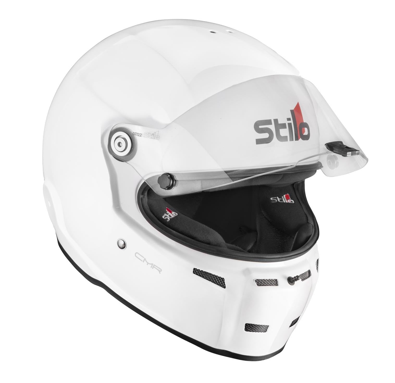 STILO AA0721AH2P54 Karting helmet ST5 CMR, Snell CMR2016, white/black inner, size 54 Photo-1