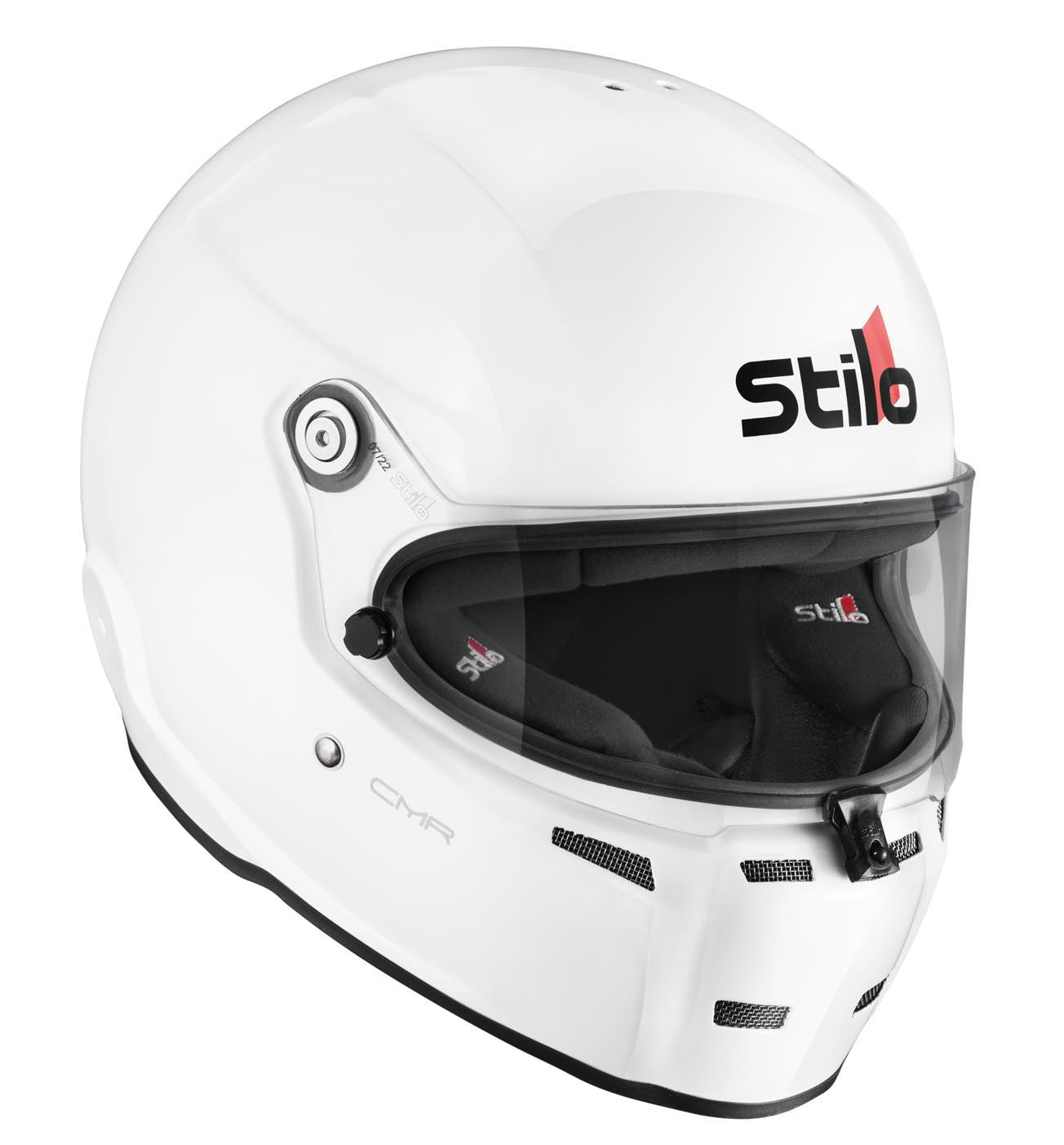 STILO AA0721AH2P54 Karting helmet ST5 CMR, Snell CMR2016, white/black inner, size 54 Photo-2