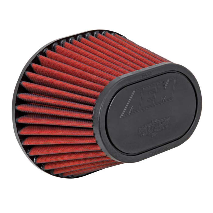 AEM 21-2148DK DryFlow Air Filter 3-1 / 2"FLG, 8-1 / 2"L X 7"W, TOP-6-1 / 4L X 4W. 5-1 / 2H Photo-0