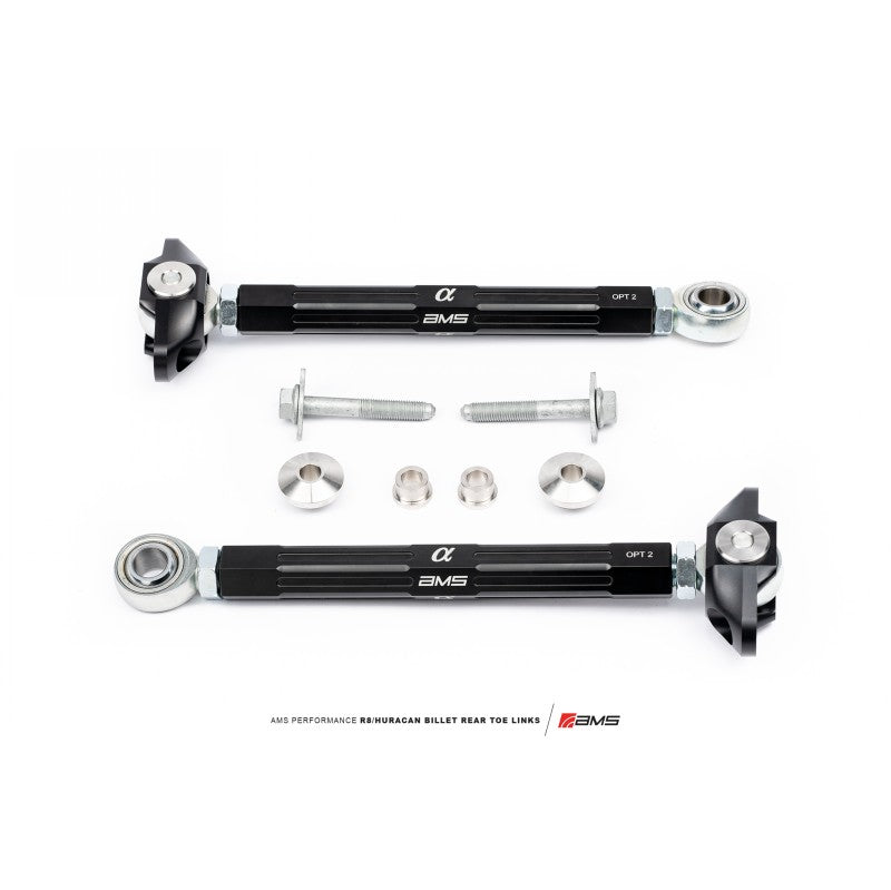 AMS ALP.37.11.0010-1 Rear Toe Links for LAMBORGHINI Huracan (RWD-only) / AURI R8 Photo-0