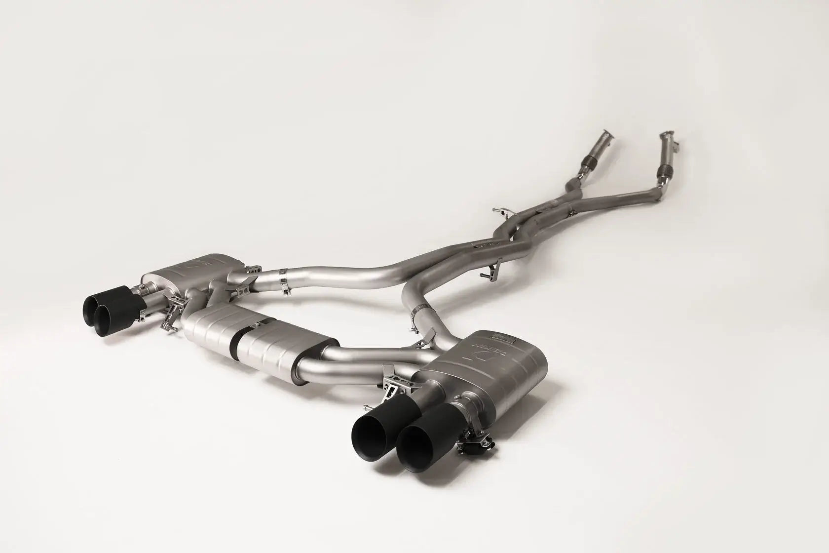 DEIKIN 10-AUDI.RS6.C8-ES-Ti-01 Exhaust system Titan for Audi RS6 C8 Polished steel Photo-1 