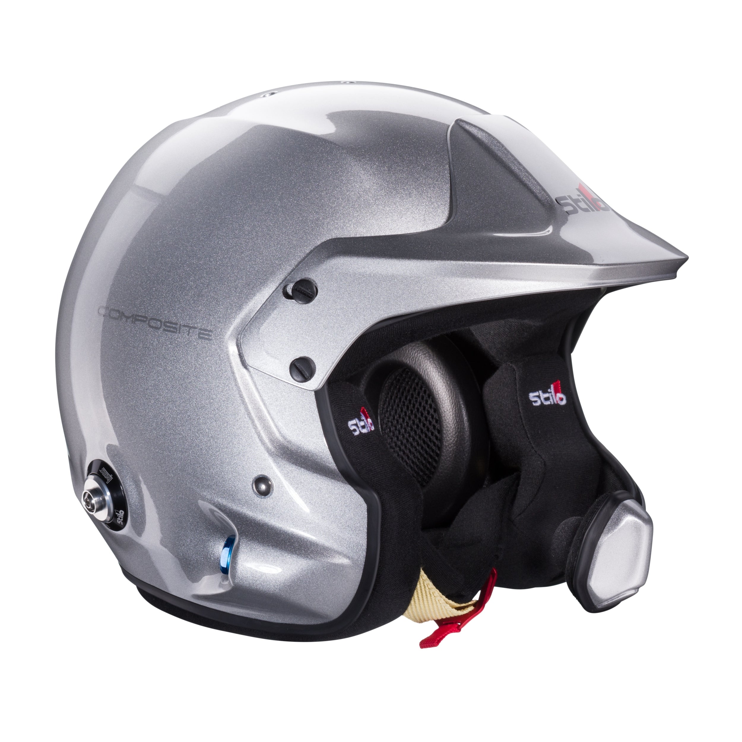STILO AA0220BG2T61 Venti WRC DES Composite Rally Racing helmet, FIA/SNELL 2020, grey, size 61 Photo-3