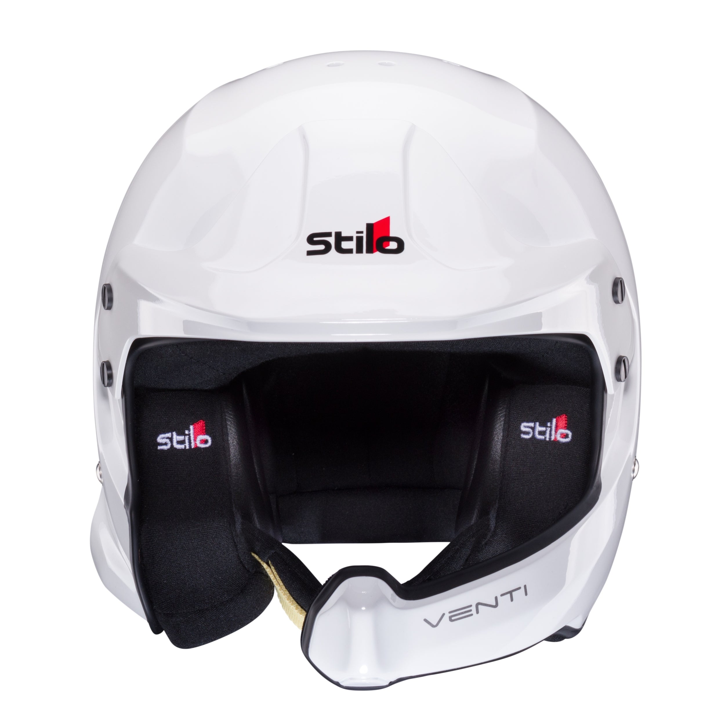 STILO AA0220BG2T540101 Venti WRC DES Composite Rally Racing helmet, FIA/SNELL 2020, white, size 54 Photo-0