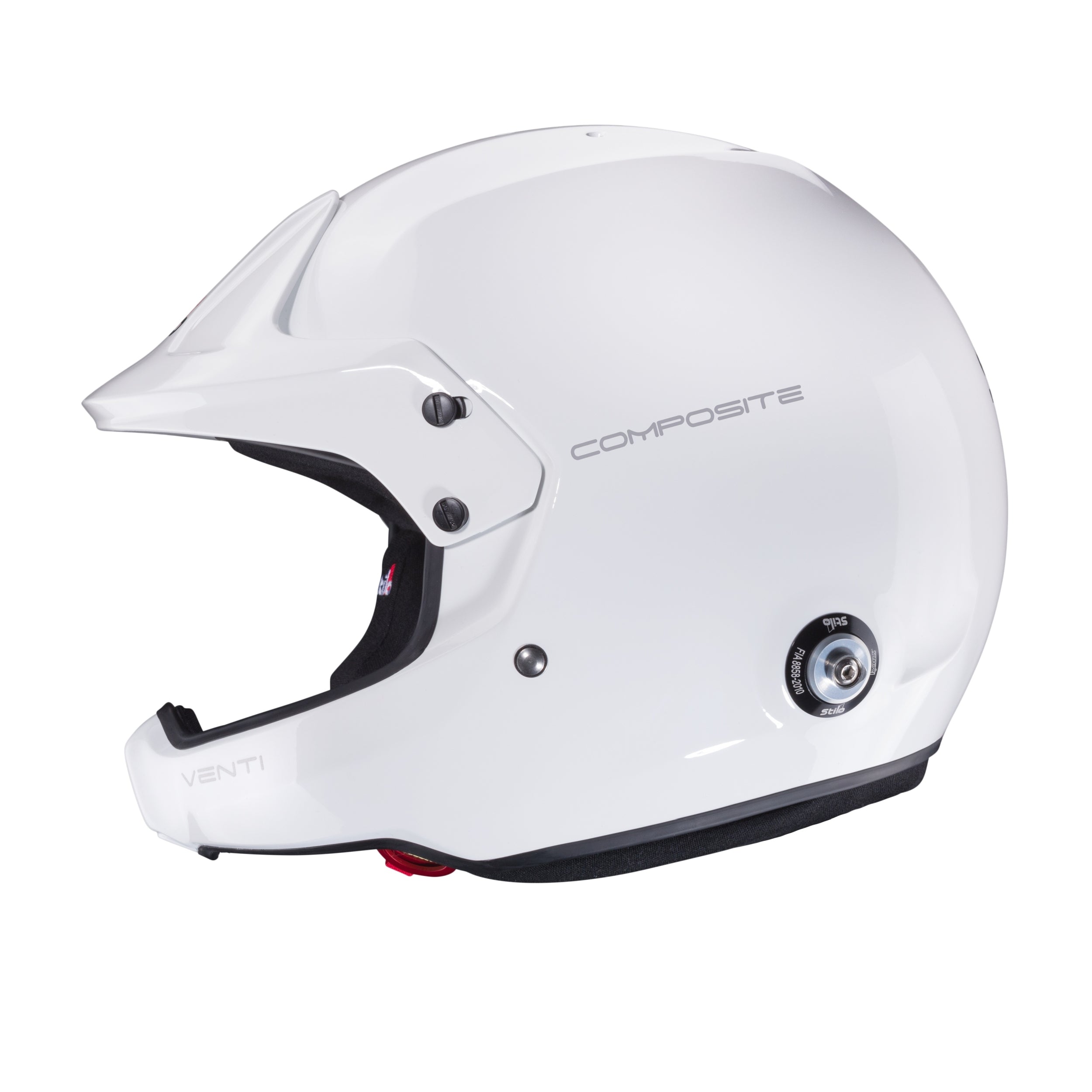 STILO AA0220BG2T590101 Venti WRC DES Composite Rally Racing helmet, FIA/SNELL 2020, white, size 59 Photo-2