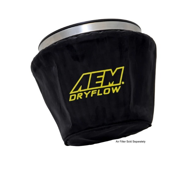 AEM 1-4002 Air Filter Wrap PREFILTER 7-1 / 2" BASE, 5" TOP, 5" TALL Photo-0