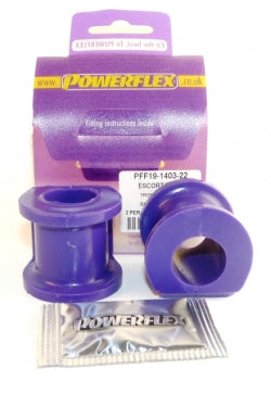 POWERFLEX PFF19-1403-22 x2 Front Anti Roll Bar Mounting Bushing (22mm) FORD Escort Mk1,Mk2 Photo-0