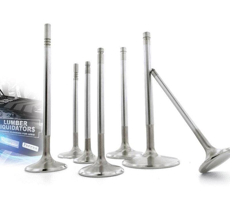 FERREA F6293 Competition Plus Exhaust Valves+1mm MITSUBISHI EVO X 4B11 Photo-0