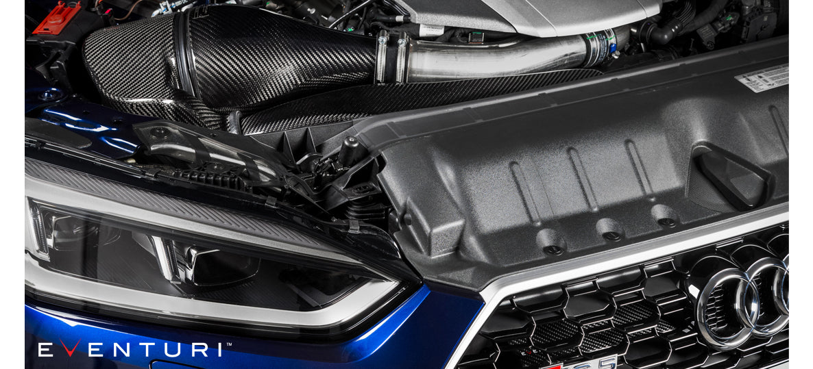 EVENTURI EVE-B9RS5-CF-INT Intake system AUDI B9 RS5/RS4 (carbon Intake with secondary duct) Photo-5