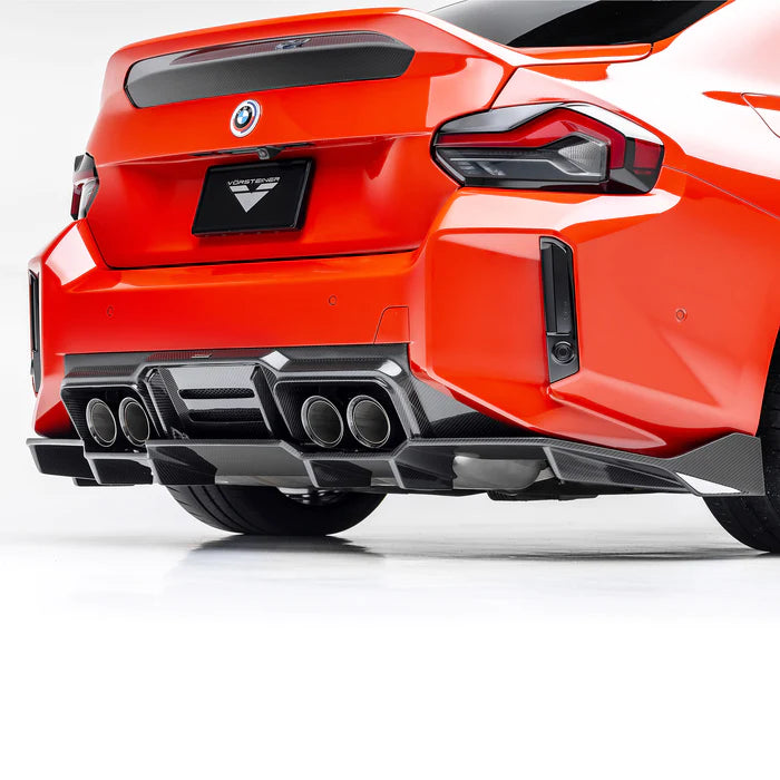 VORSTEINER BMV3250 Rear Diffuser with Under Floor VRS (Gloss Carbon) for BMW M2 (G87) 2023+ Photo-1