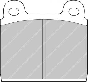 FERODO FDS11 Brake pads Photo-0