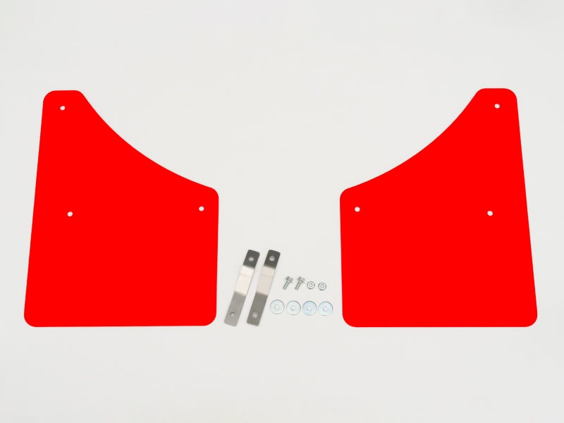 CUSCO 1A7 851 FR Mud Flaps Front (red) for TOYOTA C-HR (ZYX10/ZYX11/NGX10/NGX50) 2016- Photo-0