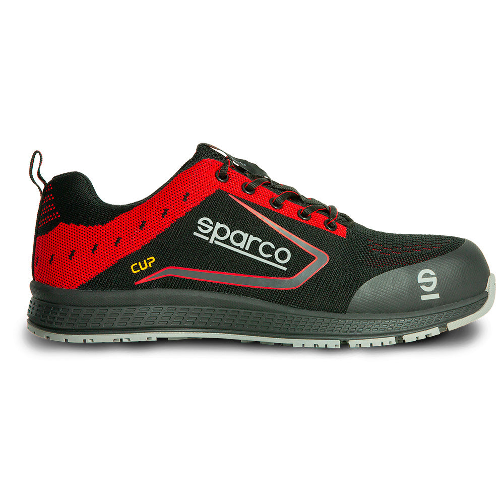 SPARCO 0752639NRRS Mechanic shoes CUP, black/red, size 39 Photo-0 