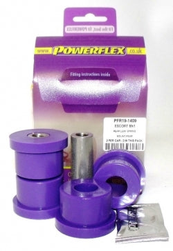 POWERFLEX PFR19-1409 x2 LeafSpring Mount Rear FORD Escort Mk1 Photo-0