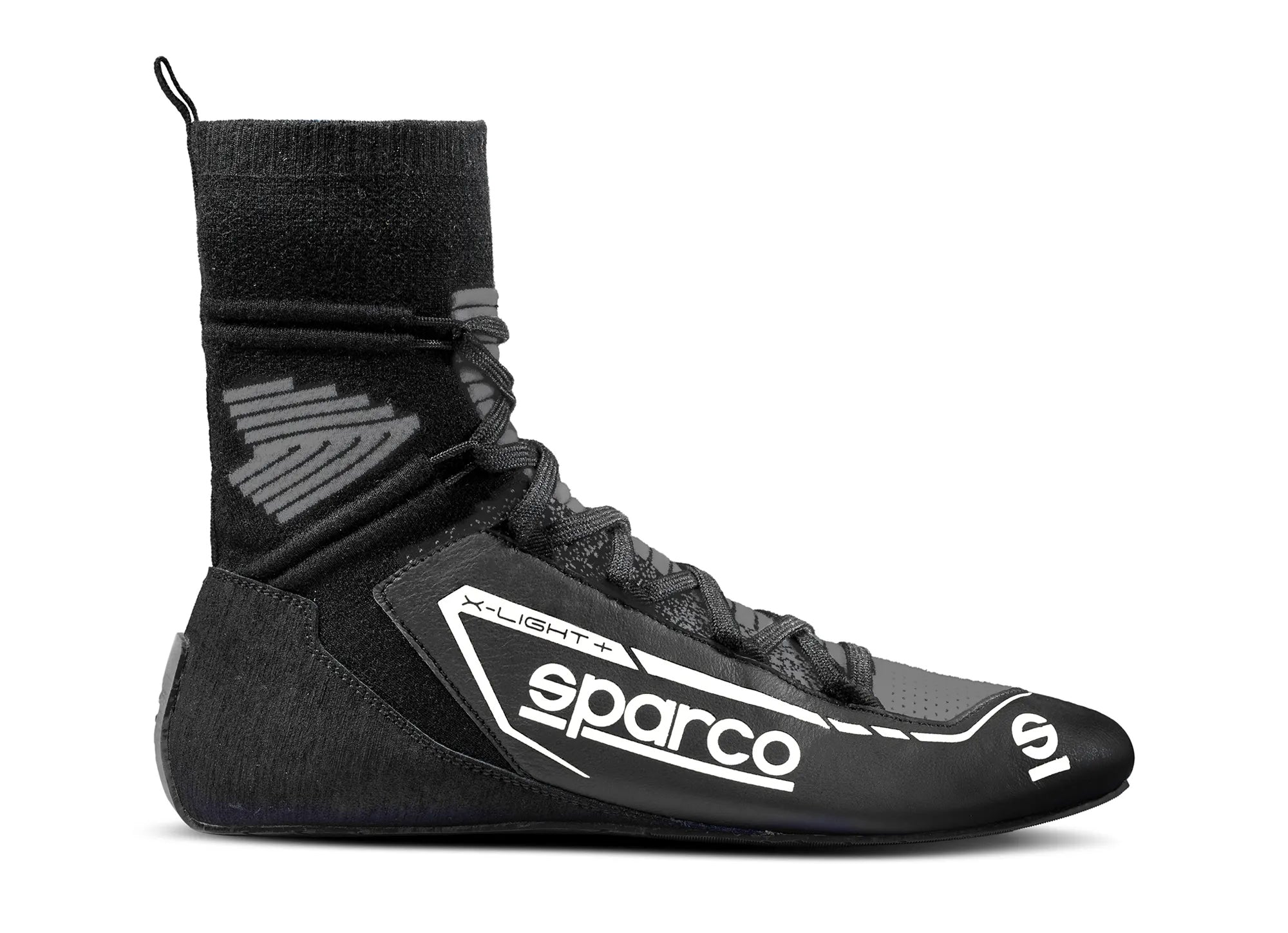 SPARCO 00127846NR X-LIGHT+ Racing shoes, FIA 8856-2018, black, size 46 Photo-0