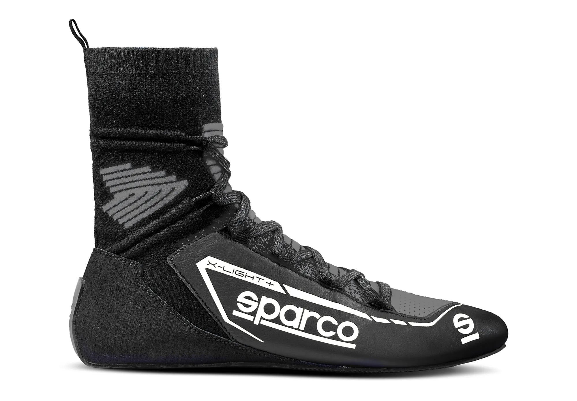 SPARCO 00127839NR X-LIGHT+ Racing shoes, FIA 8856-2018, black, size 39 Photo-0
